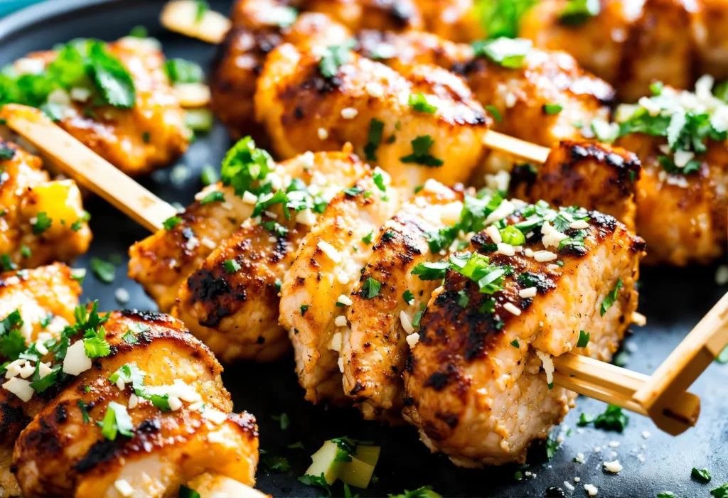 How to cook chicken skewers from butchers